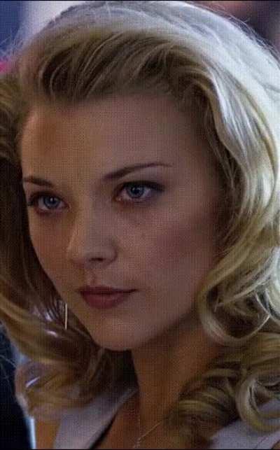 Natalie Dormer notices you checking out her ass. What does she tell you ;)?