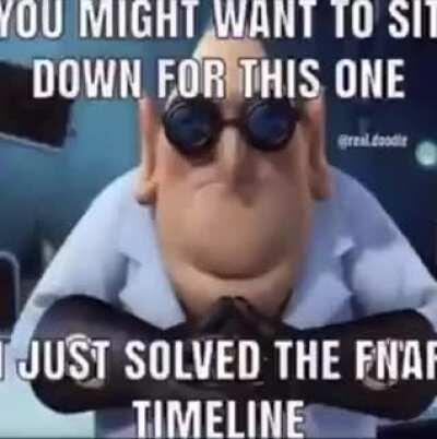 HE JUST SOLVED THE 5NAF TIMELINE!!!?!????!???11111111🤯🤯😳😮