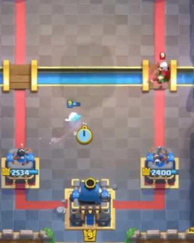 🏆PRO TIP🏆: Use an ice spirit to fully counter a magic archer, +3 positive elixir trade