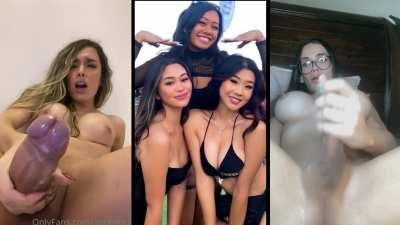 Asian insta thot trio