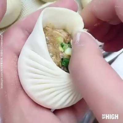 How they fold dumplings