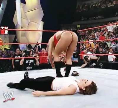 Trish Stratus sexy strip