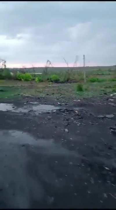 Last stand of M2 Bradley surrounded by destroyed Russian vehicles 