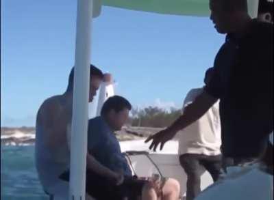 WCGW if i act like a spoiled trust fund kid on someone’s boat