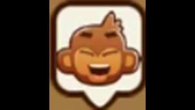 What sound do you think the laughing monkey emote should make, if it has sound? I'll go first