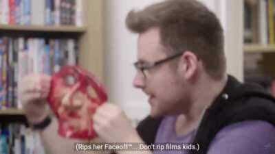 *Rips off face*