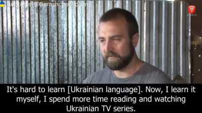 Ben is from Florida, United States. When he heard of Russia's full-scale invasion, he came to Ukraine