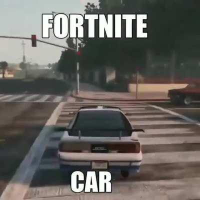 Fortnite car