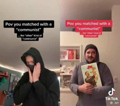 Tanki and anarchitty matched on a dating app