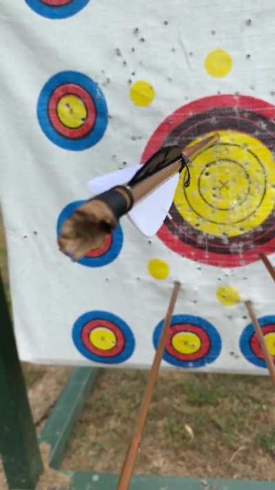 I don’t think this counts as a Robin Hood but I’m proud to have done this for the first time.