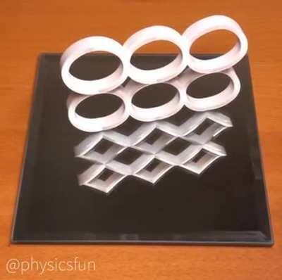 Japanese mathematician and artist Kokichi Sugihara creates 3d optical illusions