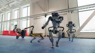 Dancing Robots from Boston Dynamics