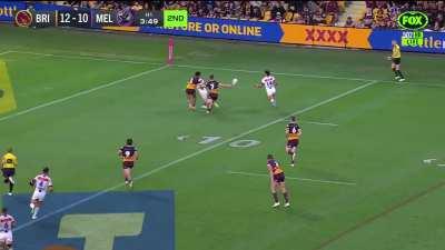 Sua Fa'alogo's first play in the NRL