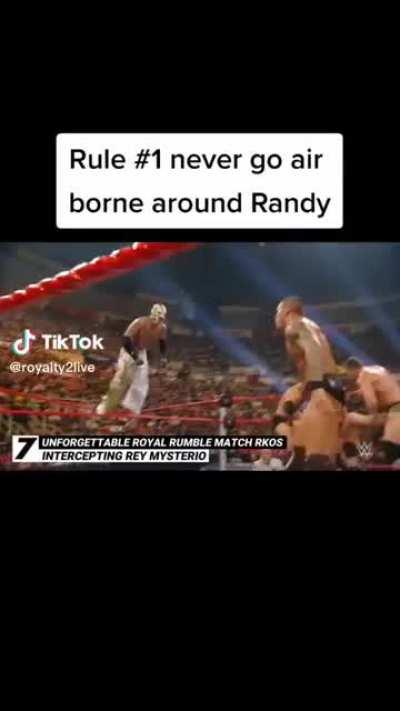 Rule number 1: never go springboard when you see randy