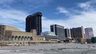 Trump Casino imploded in Atlantic City