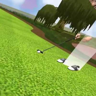 VR Golf Is Just As Frustrating As Real Golf.