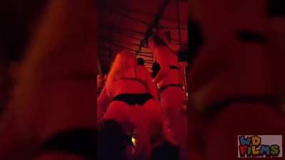 any info on this party? girls in bikinis dancing on stage and getting slapped on the ass