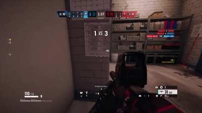 How did Pulse came through the barricade?