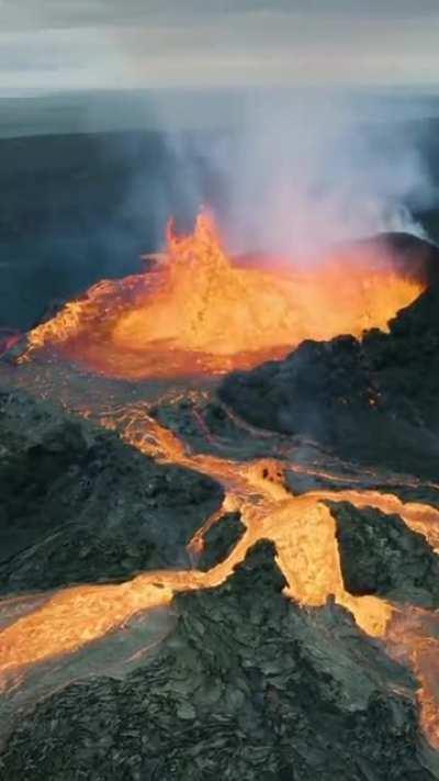 Icelandic Volcano.