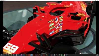 Lightning McQueen F1 2021 Livery