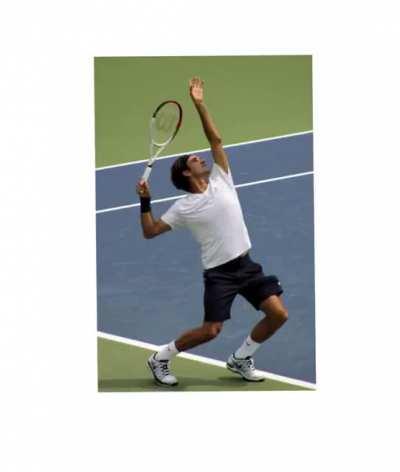 I made this by googling &quot;Federer's serve&quot;