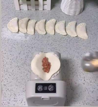 This dumpling presser