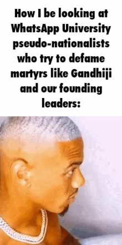 Gandhi Jayanti enjoyers