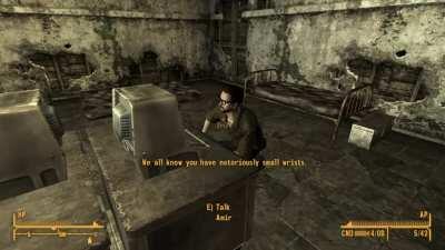 I put Jake and Amir in Fallout New Vegas.