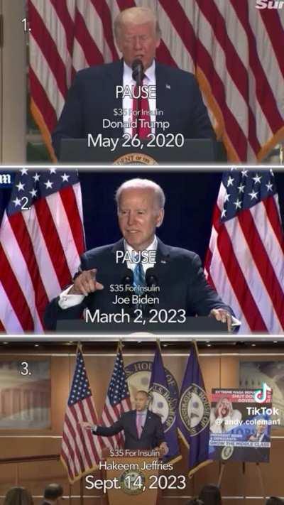 Bidenomics: End something good someone else did, wait until campaign season, do the exact same thing and take credit. Up next: Gas prices.