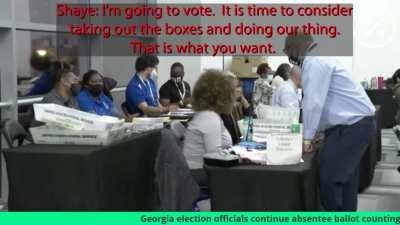 Fullton County Election Fraud Captured on Video