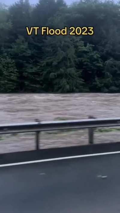 The flooding in Vermont was crazy. 