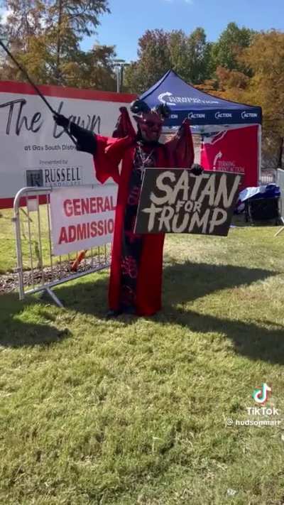 Satan for Trump 