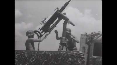 2cm Flak C/30 naval mount on the back of an Opel Blitz in Italy in 1944