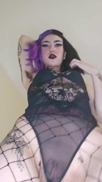 Hope you like goth girls with hairy armpits.