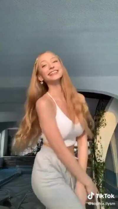 Today's cleavage and bounce Tiktok