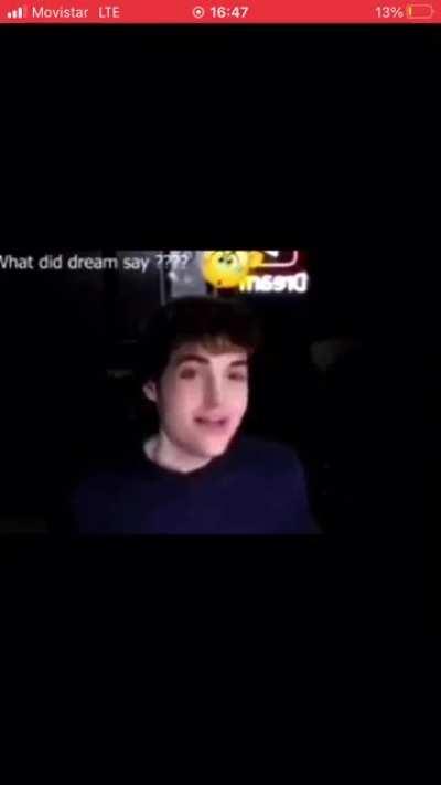 Wtf dream said