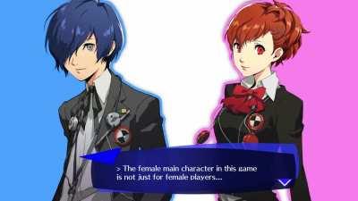 Persona 3 Reload FeMC is DLC