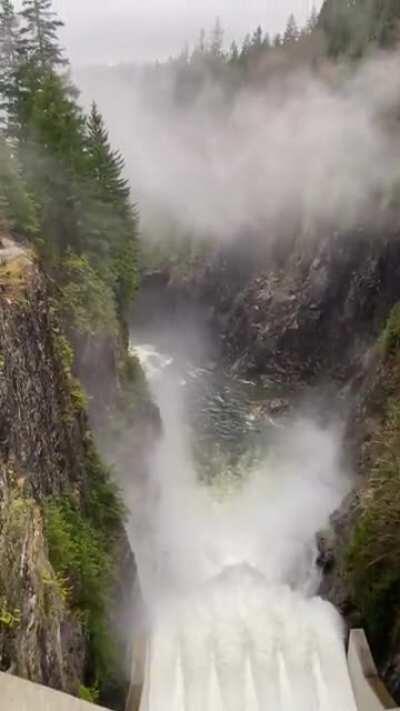 Cleveland dam at North Vancouver today