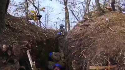 What is left of the UA army in the field at Avdeevka is presently standing by to die... [including women, apparently]