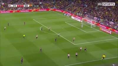 On this day 5 years ago, Lionel Messi scored this incredible solo goal against Athletic Bilbao in the Copa Del Rey final