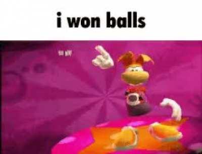 i got my balls back