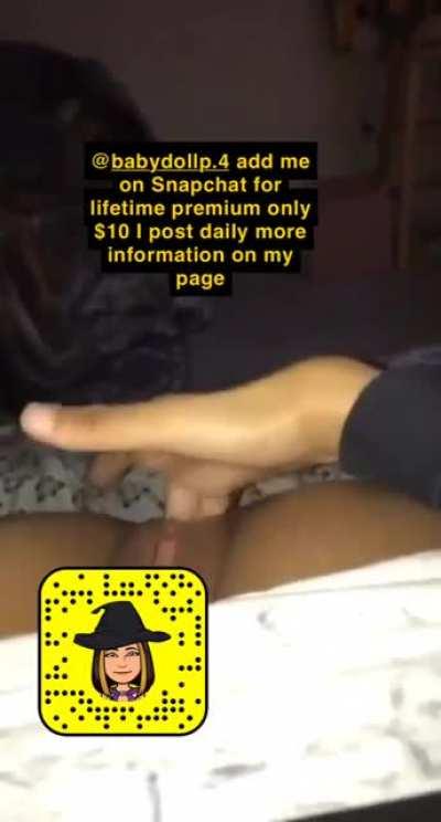 Add me on Snapchat $10 lifetime premiumc