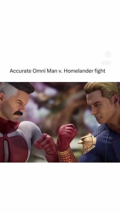 Accurate Omni-Man Vs Homelander