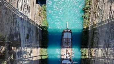 Corinth Canal, Greece