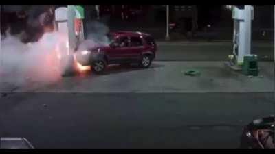 WCGW going to the gas station