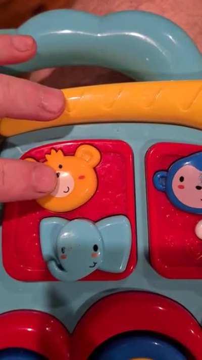 That's an, uh, interesting sound from a kids toy.