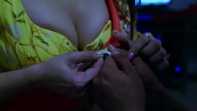 'Gandi Baat' Season 5: Uff! Just look at her huge breasts. (I always love teacher fantasy. Have you ever thought of banging your teacher? Well, I once squeezed and pushed my dick between my teacher's teacher's butt when she bent. She used to wear very thi