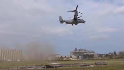 USAF CV-22B Osprey Trashes Addenbrooke's Hospital Helipad