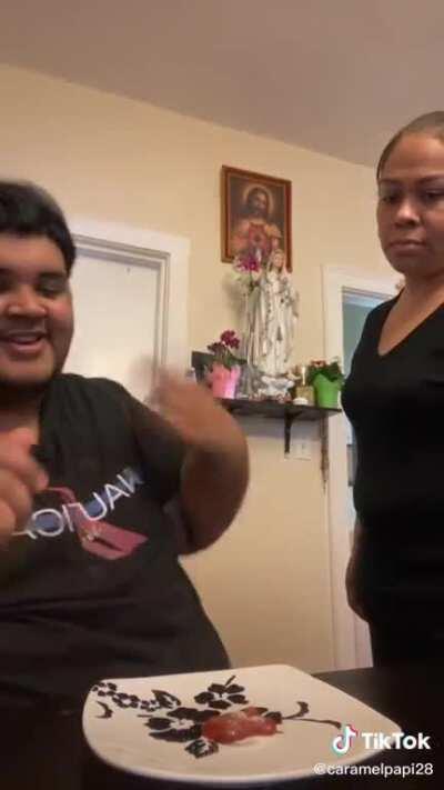 WCGW if he pranks his mom