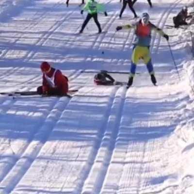 WCGW Cross country skiing without knowing how to